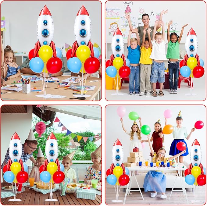 Toy Inspired Themed Party Story Balloons Stand Kit 2 Sets - Image 7