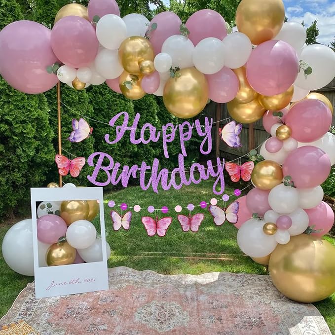 Pre-Strung Happy Birthday Banner, NO DIY Party Decorations | Birthday Party - Image 8