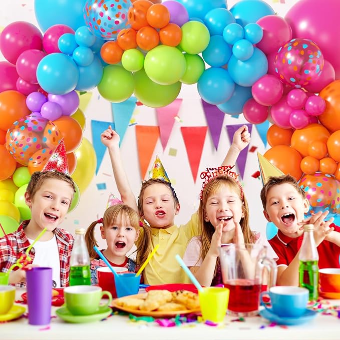 Amandir 153pcs Summer Tropical Balloon Arch Garland Kit Different Sizes 18 12 - Image 4