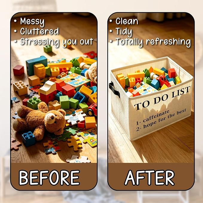Inspirational Office Decor Storage Basket - Image 6