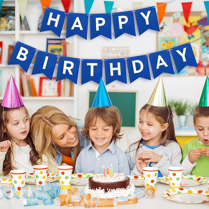 Happy Birthday Banner, Birthday Flag Bunting - Image 4