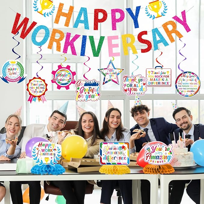 Happy Work Anniversary Decorations - Image 5