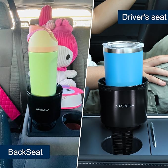 Quick-Install Car Cup Holder Expander, Space-Saving Cup Holder - Image 7