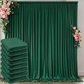 40 ft x 10 ft Wrinkle Free Hunter Green Backdrop Curtain by Outpain