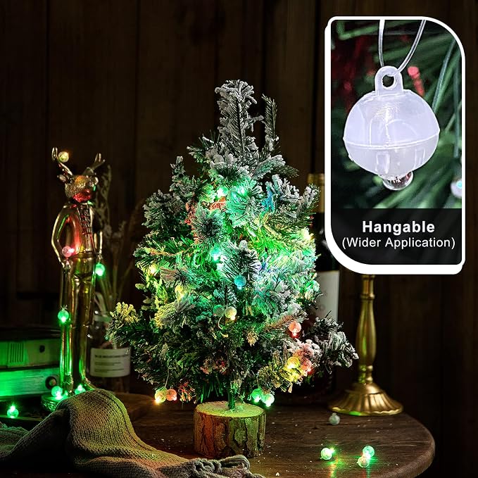 ZGWJ 100PCs White Balloon Lights Mini, Battery Powered, Long Standby Time - Image 2