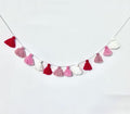 Big Size Tassel Garland H3.1in Polyester Yarn Gradual Rose Pom Pom Tassel by Binpeng