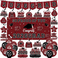59Pcs Graduation Decorations 2026 Backdrop Balloons Banner Centerpiece Hanging by Yunfan
