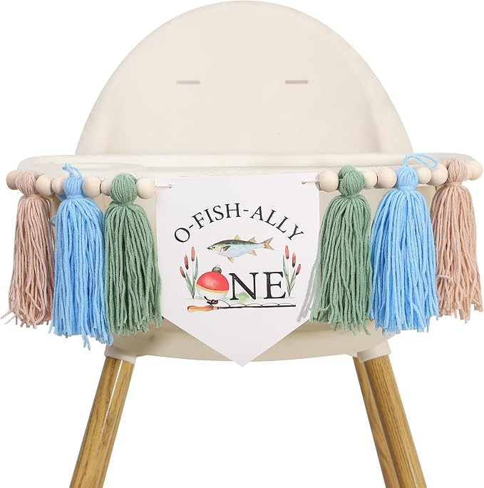 O-Fish-Ally One Highchair Banner by Unknown