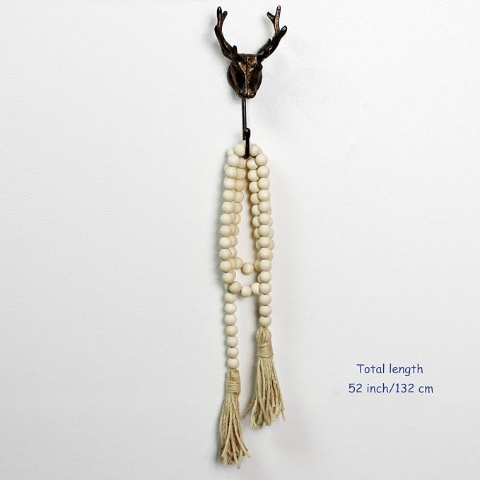CVHOMEDECO. Wood Beads Garland - Image 6