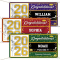 Custom Vinyl Banner 2026 Graduation, 4 Sizes | 2026 Grad Decorations Backdrop by DP+BOUTIQUE