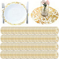 150PCS Gold Foil Placemats Disposable by Unknown