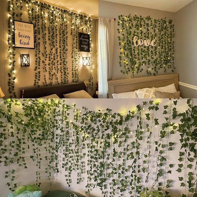 RECUTMS 24 Pack 172Ft Fake Ivy Vines - Image 6