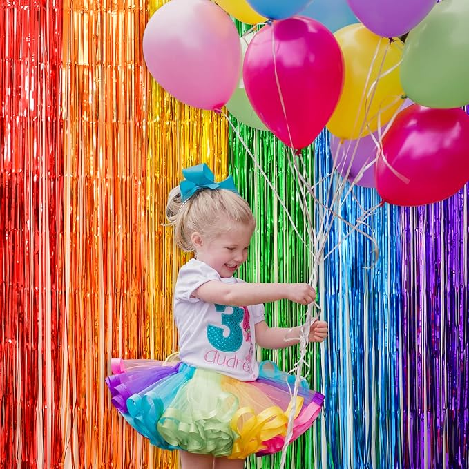Rainbow Party Decorations, Pride Decorations, Photobooth Prop - Image 6
