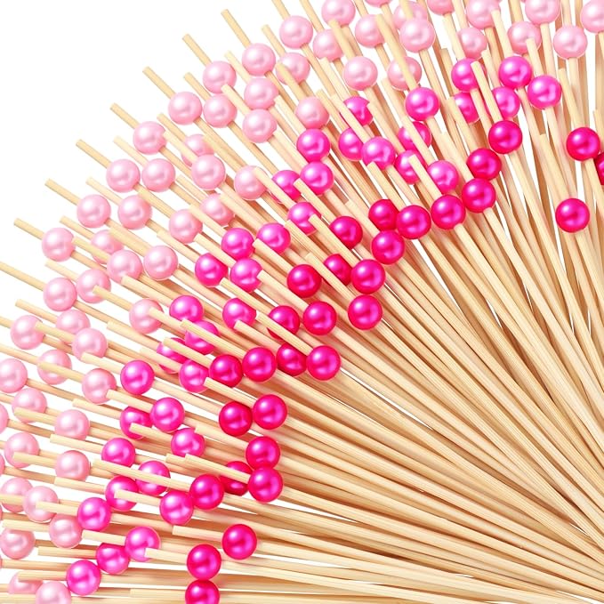 Reallnaive Cocktail Pick Pearl Fancy Toothpick by Unknown
