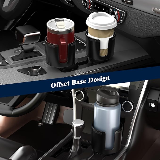 Quick-Install Car Cup Holder Expander, Space-Saving Cup Holder - Image 5