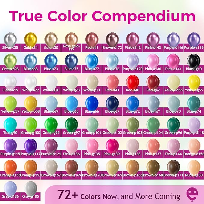Bezente Pastel Latex Round Balloons Party Balloons 36 Inch 8 Pack | Jumbo - Image 3