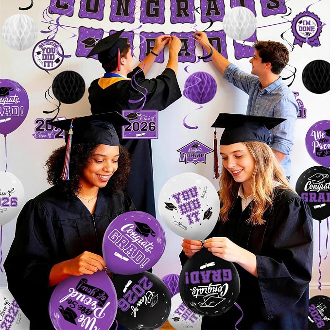 2026 Graduation Party Supplies Kit - Image 5