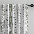 Sage Green Blackout Curtains 72 Inches Long 2 Panels Boho Curtains by MEETSKY