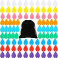 91 Pcs Plastic Balloon Weights Colorful Balloon Shaped Weights Heavy Balloon by Unknown