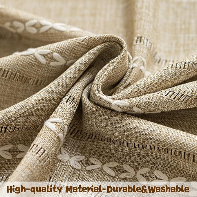 Sutuo Home Boho Curtains Valance 18 inch - Image 7