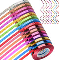 Shappy 15 Rolls Curling Ribbon 1/5" Wide x 11 Yards Total 165 Yards Balloon by Shappy