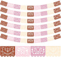 TaoBary 6 Pcs Papel Picado Mexican Wedding Cielito Lindo Party Decor 118 Feet by TaoBary
