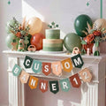 Hahafelt 131 Pcs Felt DIY Custom Banner Kit, Make Your Own Personalized Banner by Hahafelt