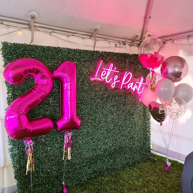 Hot Pink 50 Balloon - Image 8