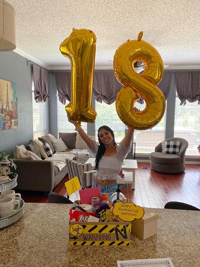 14 Balloon Numbers 40Inch for 14th Year Old Birthday Decorations, Inflation - Image 4