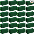 Boao 16 Pieces Floral Foam Cage Holder with Floral Foam for Fresh Flowers Cage Bowl for Table Centerpiece Flower Arrangement, Rectangle, 11.8 x 4.7 x 3.1 Inch