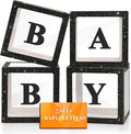 Ledido Baby Boxes with Letters for Baby Shower Decorations by Ledido