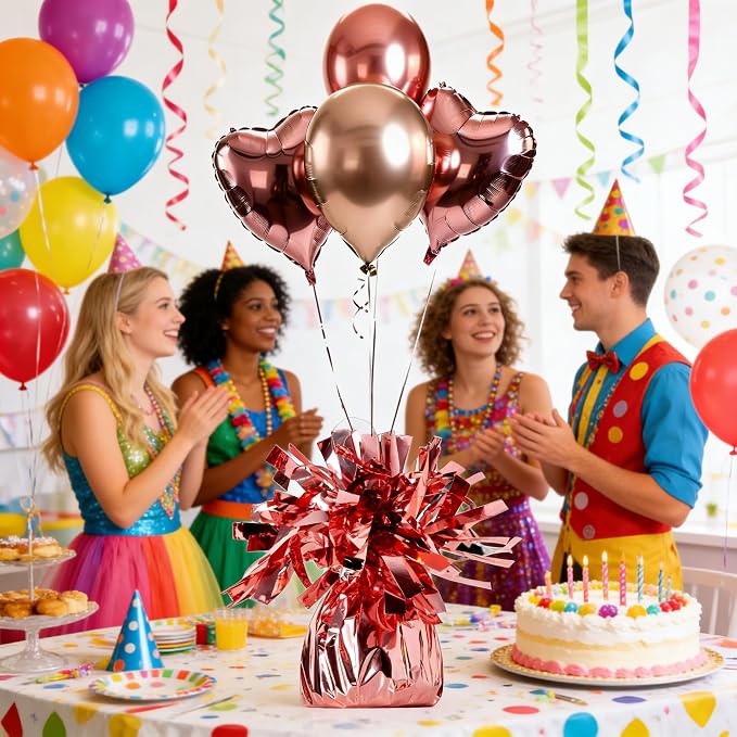 Balloon Weights, 24 Pieces, Weight 0.36Lb | Aluminum Foil, Suitable - Image 3