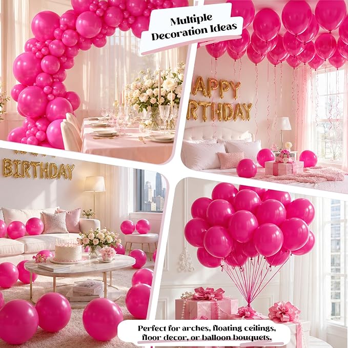 Hot Pink Balloons - Image 6