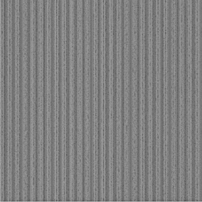 Ottomanson 2'7" x 7' Hallway Runner with Scraper Pile Extra Durable Non-Slip Rug Mat for Indoor & Outdoor Use - Ideal for Kitchen, Entryway, Patio & Garage - High-Traffic Carpet, Gray