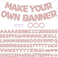116PCS DIY Banner Customizable Birthday Banners Graduation Banner Custom Party by Unknown