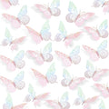 SAOROPEB 3D Butterfly Wall Decor 48 Pcs Laser Pink Butterfly Decorations | 4 by SAOROPEB