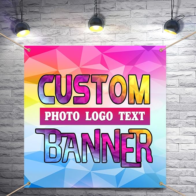 Custom Banner and Signs Personalized Banner by Custom