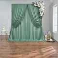 10 ft x 30 ft Sage Green Backdrop Curtains by Outpain