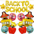 Back to School Balloons, Back to School Decorations, Letter Balloons Banner | by FUDEFER