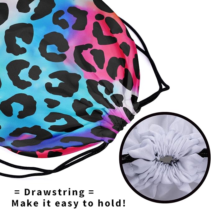 Giwawa Colorful Leopard Gymnastics Grip Bag - Image 5