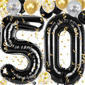 50th Birthday Decorations for Men Women, 40 inch 50 Balloon Numbers by Unknown