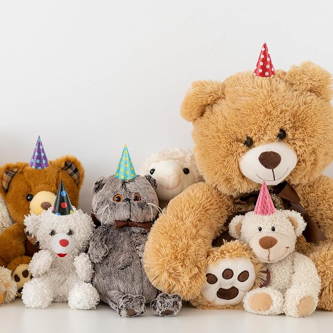 10 Pcs Mini Cone Tiny Birthday Hats - Image 4
