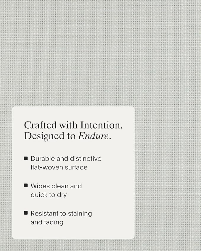 Chilewich Mini Basketweave Placemats, Round Woven Placemats Set of 4 | Reusable - Image 3