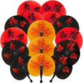 Jetec 20 Pcs Chinese Folding Hand Fans, Oriental Japanese Paper Handheld Fans by Jetec