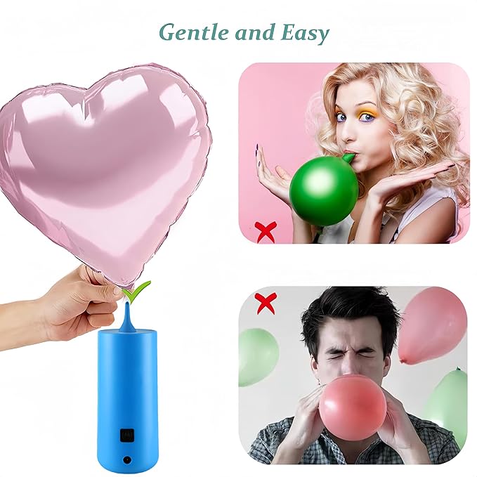 Electric Magic Balloon Pump, Electric Air Inflator Party Air Blower Pump - Image 4
