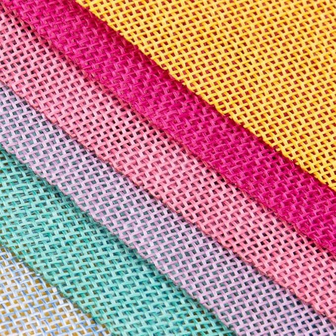 60 Flags Imitated Burlap Pennant Banner Pastel, Rainbow Flag Bunting, Party and - Image 3