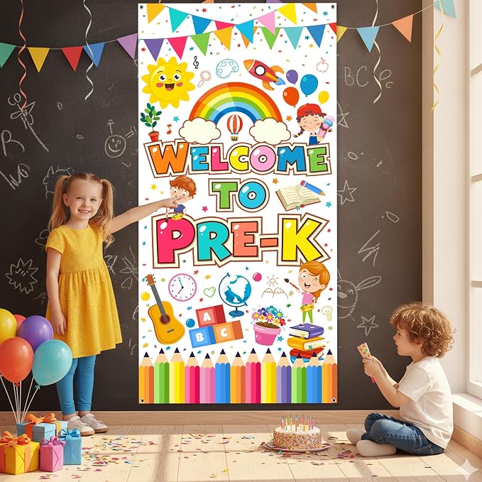 Welcome to Pre-K Door Banner - Image 5
