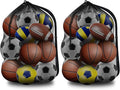 BROTOU Extra Large Sports Ball Bag Mesh, Basketball Bags Team Balls | by BROTOU