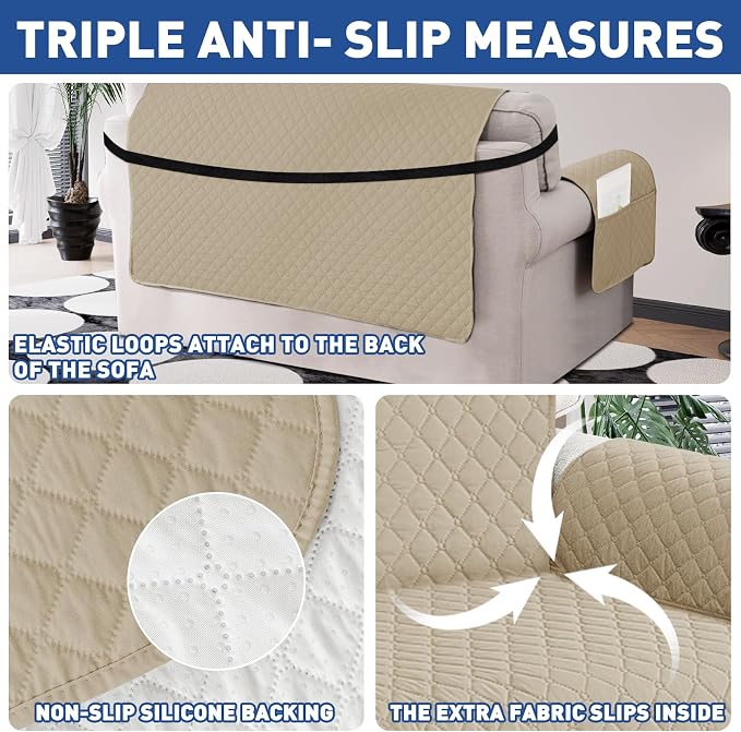 XINEAGE Loveseat Sofa Cover Waterproof Couch Covers - Image 5