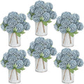 6 Set Pre-Made Flower Table Centerpieces by SEKNHOP